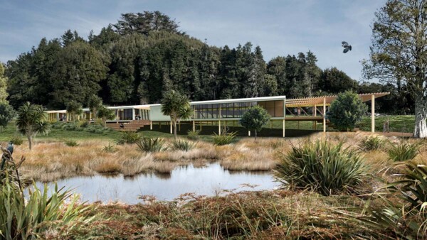 Hine Waotū - wetland & forest restoration and education. A restored wetland and tawa forest where visitors can cross through a wetland environment, watch for wetland species on boardwalks and within bird hides, learning and exploring this special natural environment. Te noninga o Hakuturi – Taranaki’s new environment centre